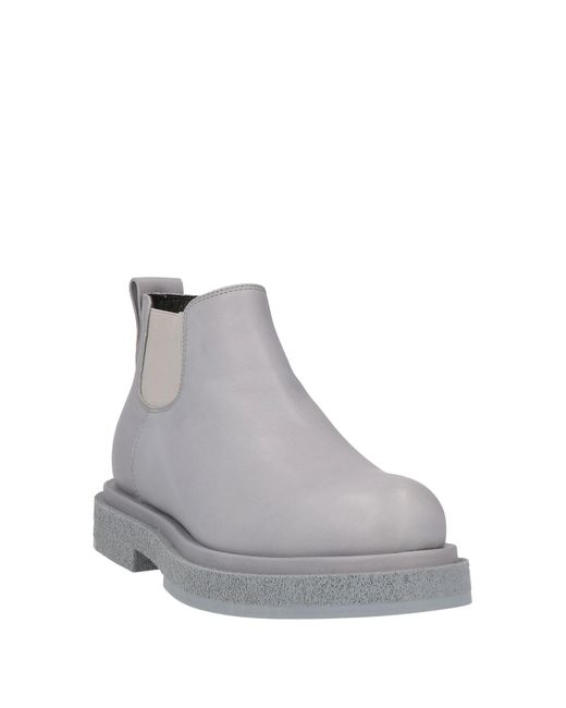 Officine Creative Gray Ankle Boots