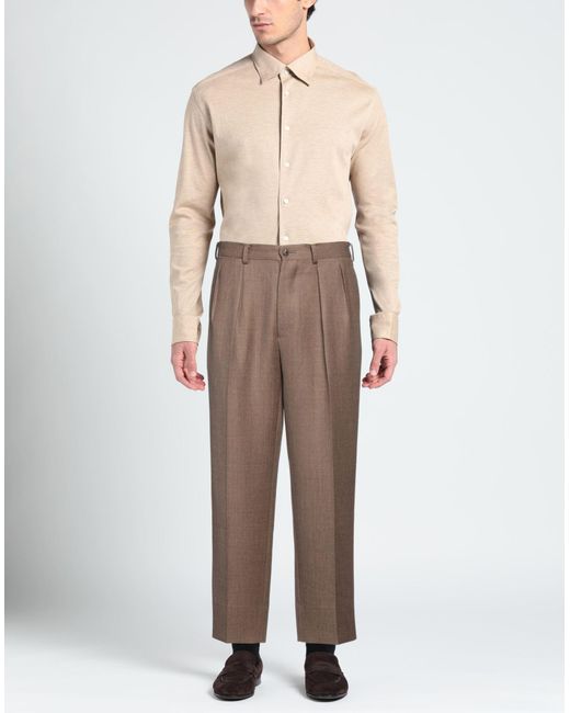 Pantalone di Kaptain Sunshine in Brown da Uomo