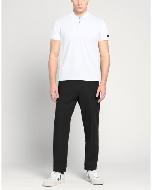 Polo Rrd de hombre de color White