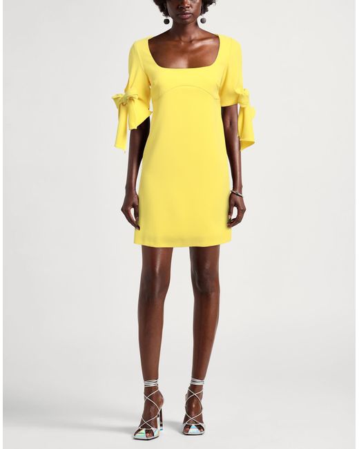 Pinko Yellow Mini Dress