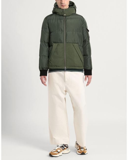 ALPHATAURI Green Puffer for men