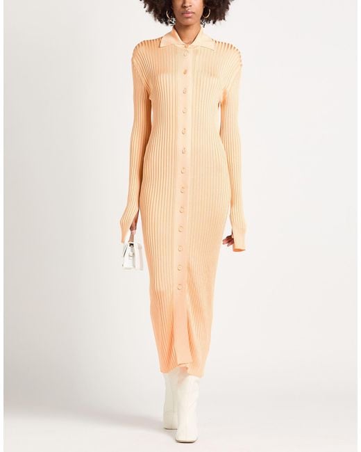 Jil Sander Natural Maxi Dresses