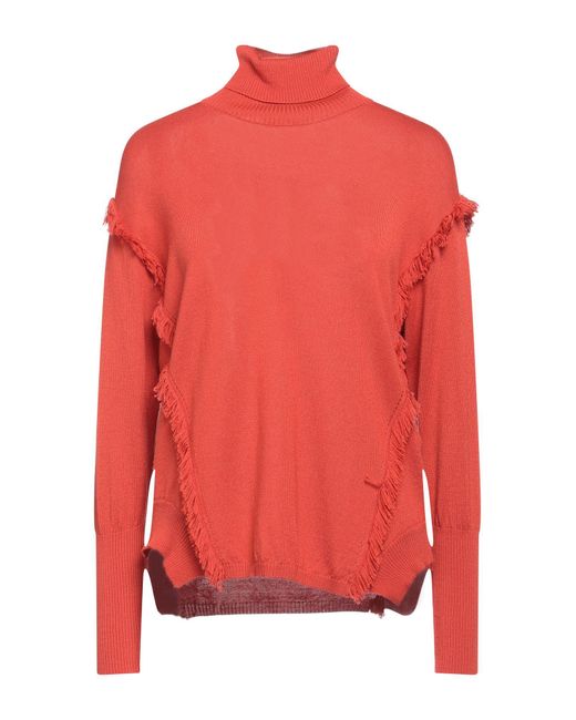 Caractere Red Turtleneck