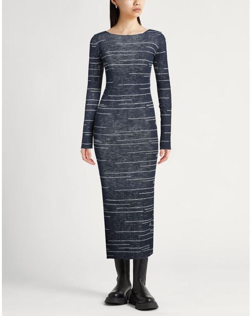 ワンピースその他 Roberto Collina Black ribbed wool dress The Perfect Ruched Dress | Cosmopolitan Shop