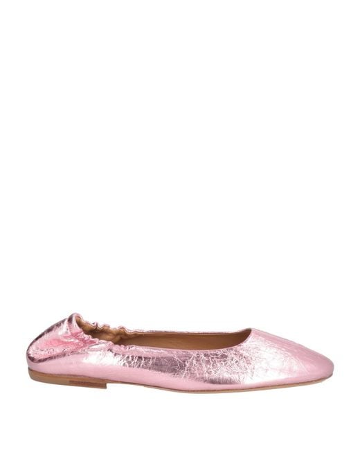 Dries Van Noten Pink Ballet Flats