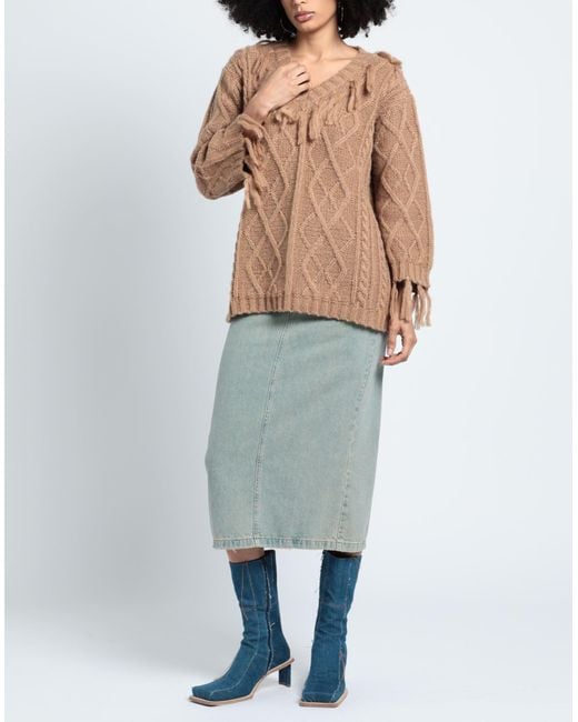 Pullover Pink Memories de color Brown