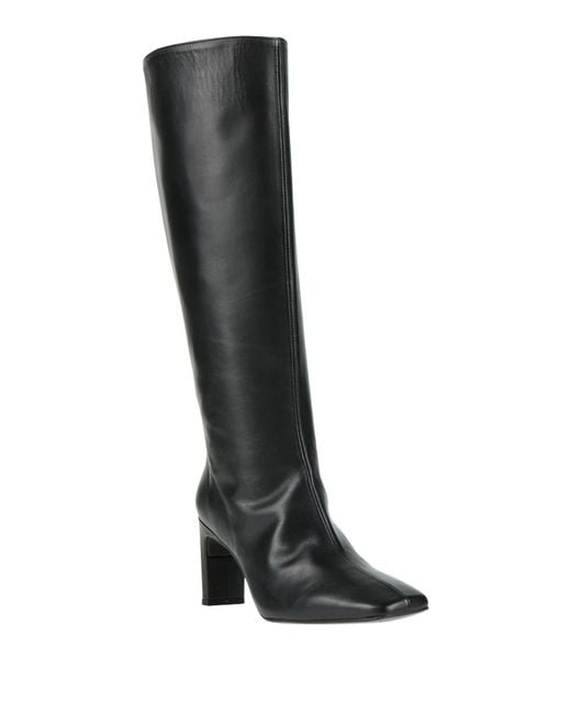 Alohas Black Boot Leather