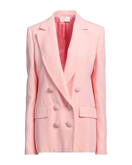 Sara Battaglia Pink Suit Jacket