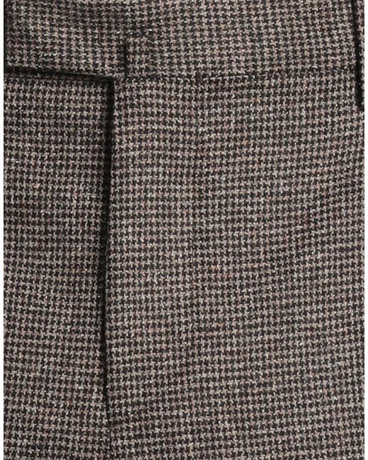 Briglia 1949 Gray Pants Virgin Wool, Polyamide, Silk, Polyester, Elastane for men