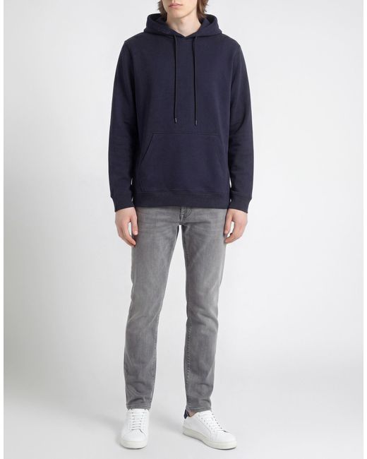 Dondup Blue Sweatshirt Cotton, Elastane for men