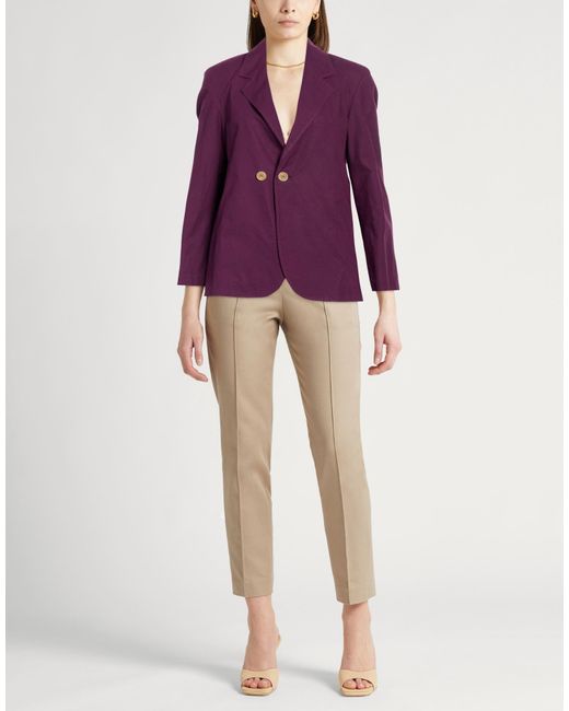 Alysi Purple Blazer