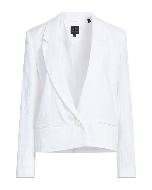 ARMANI EXCHANGE White Blazer