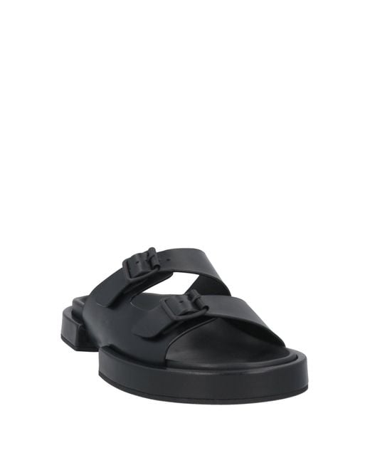 Ann Demeulemeester Black Sandals