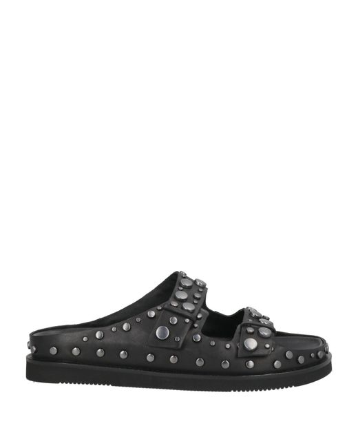 Ash Black Sandals