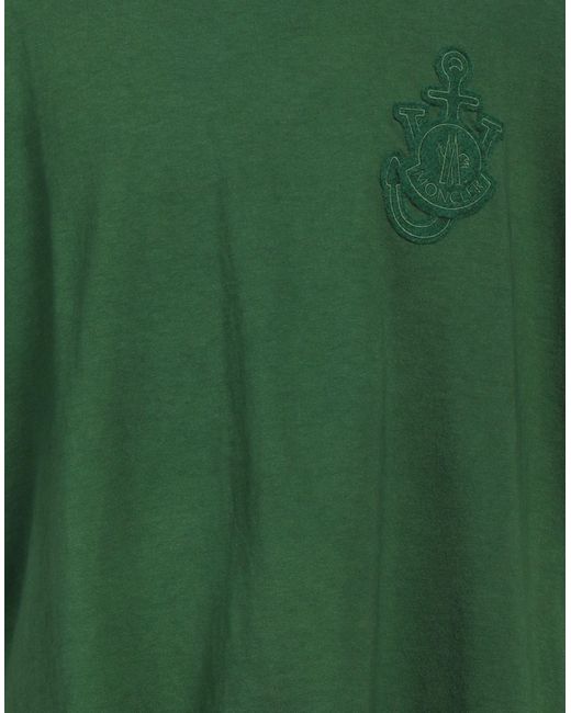 1 MONCLER JW ANDERSON Green T-shirt for men