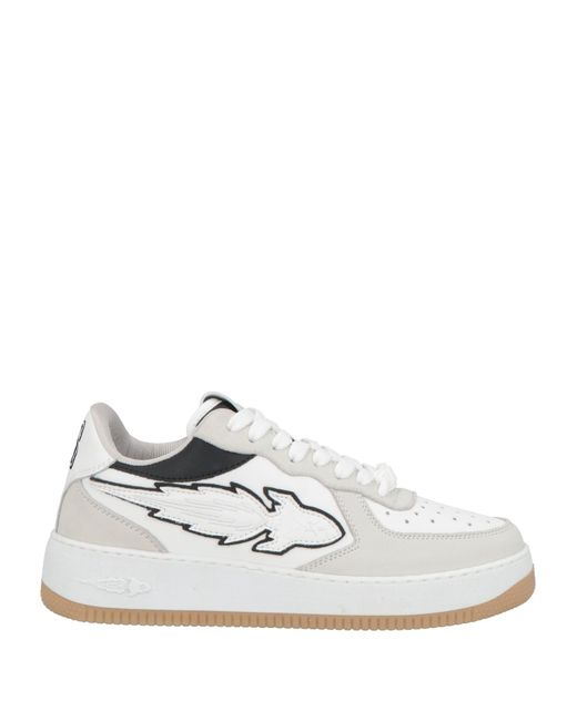 ENTERPRISE JAPAN White Sneakers Calfskin