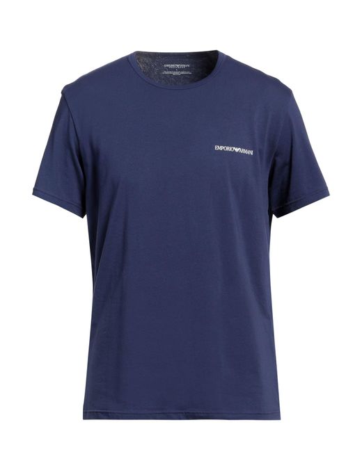 Emporio Armani Blue Undershirt for men