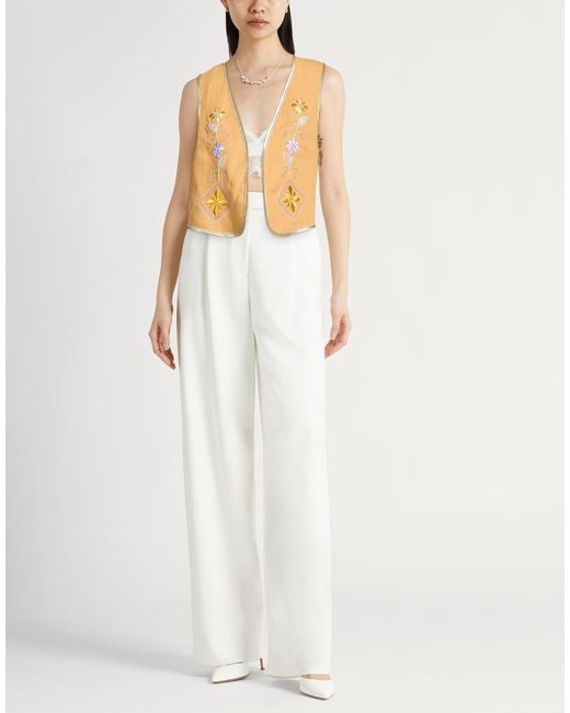 Forte_forte Yellow Tailored Vests