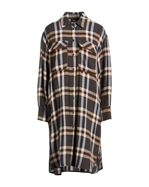 Dixie Multicolor Mini Dress Viscose, Wool
