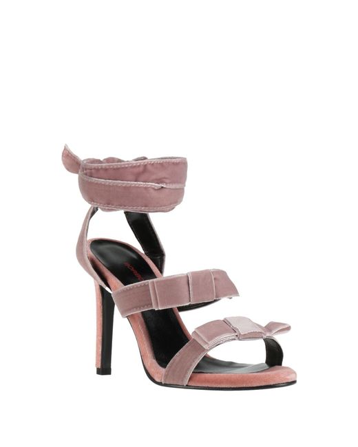 Borbonese Pink Sandals