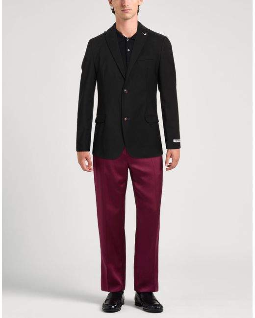 Berna Black Blazer for men