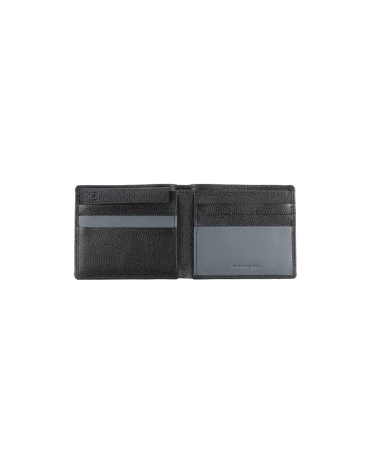 Piquadro Black Wallet for men