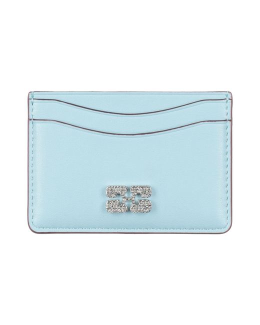 Ganni Blue Cardholder