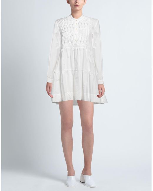 Bohelle White Short Dress