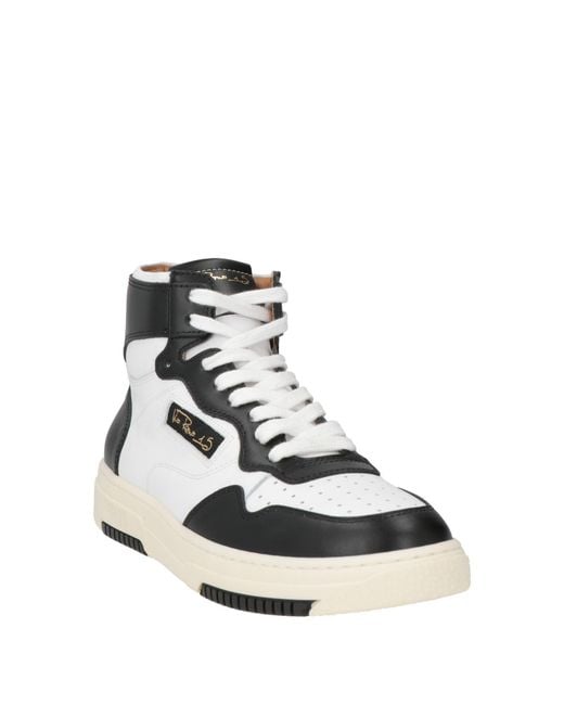 Via Roma 15 White Sneakers Leather