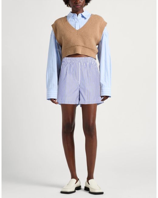 Rag & Bone Blue Shorts & Bermuda Shorts Cotton