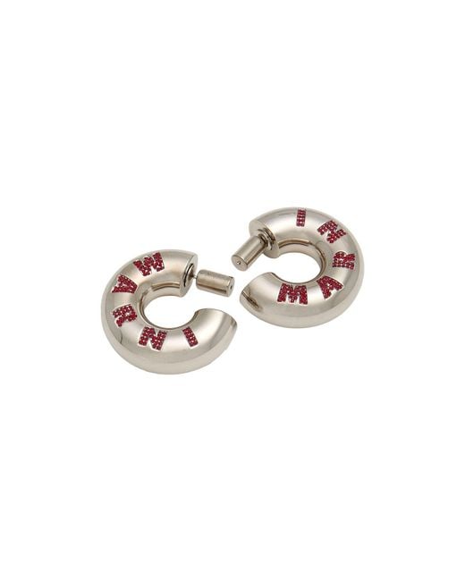 Marni Metallic Ohrring