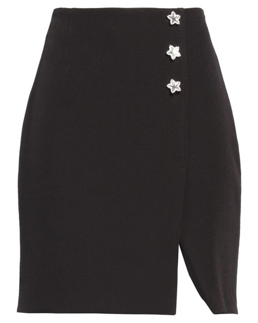 Chiara Ferragni Black Mini Skirt