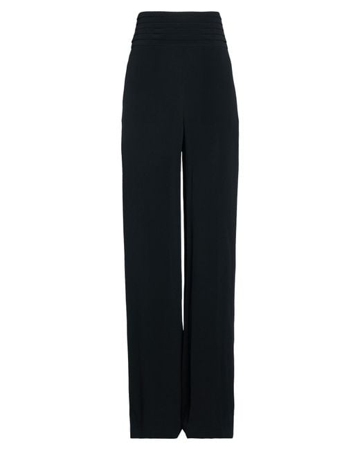 MVP WARDROBE Blue Pants Acetate, Silk