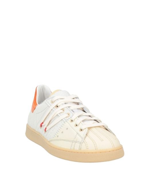 HIDNANDER White Sneakers Leather