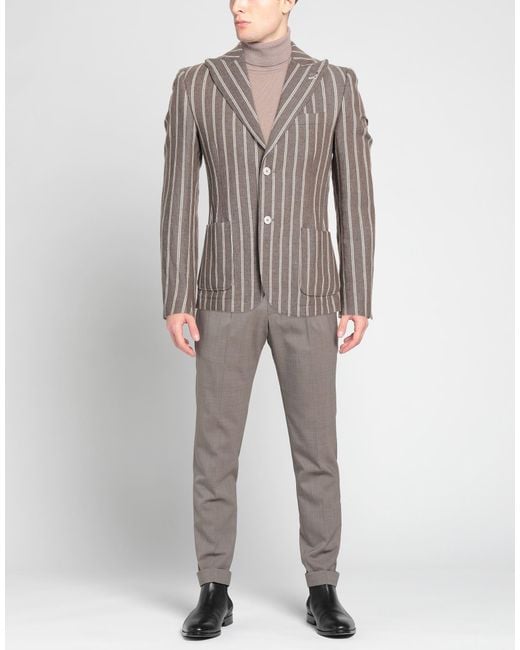 Daniele Alessandrini Brown Blazer for men