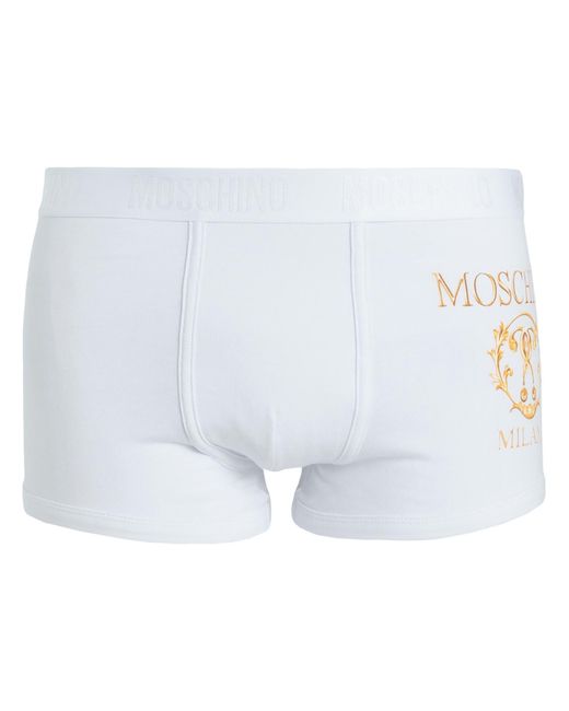 Moschino White Boxer for men