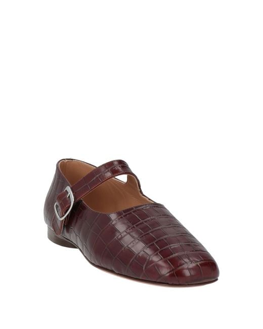 Mansur Gavriel Brown Ballet Flats