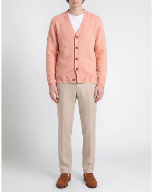 Roda Pink Cardigan Wool for men