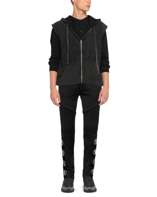 Bikkembergs Black Pants for men