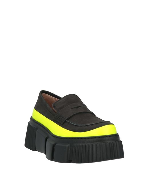 Pollini Yellow Loafer