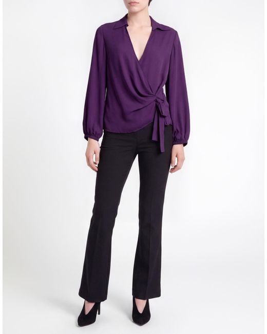 Carla G Purple Top Polyester
