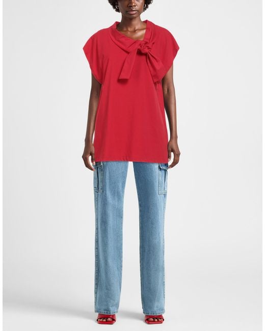 Alpha Studio Red Top
