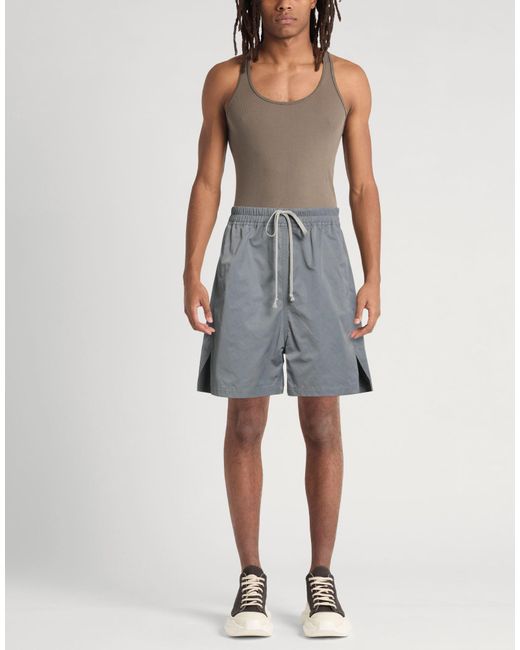 Rick Owens Gray Shorts & Bermuda Shorts for men
