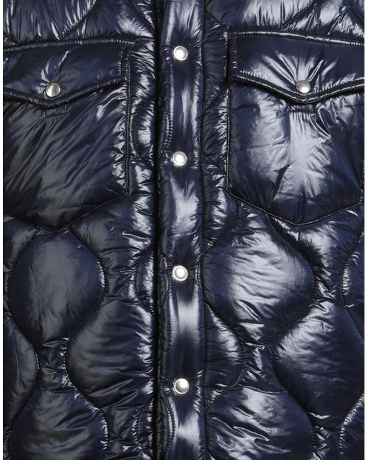Department 5 Blue Puffer Polyester, Polyamide, Polypropylene for men
