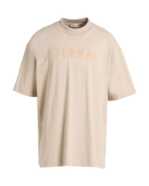 Fear Of God Natural T-Shirt Cotton, Lycra for men