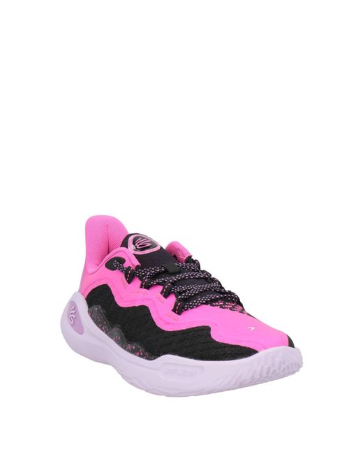 UNDER ARMOUR CURRY Pink Sneakers for men