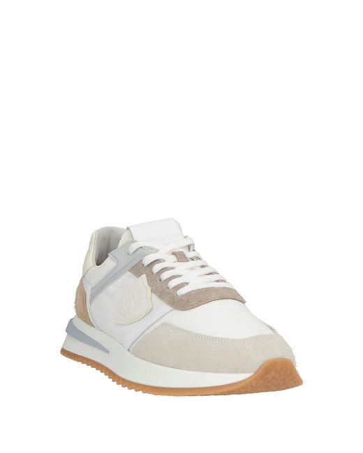 Philippe Model White Trainers for men