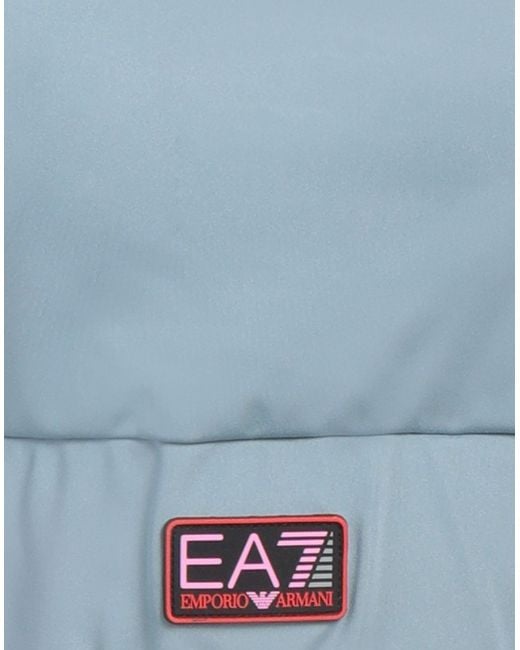 EA7 Blue Top Polyester, Elastane