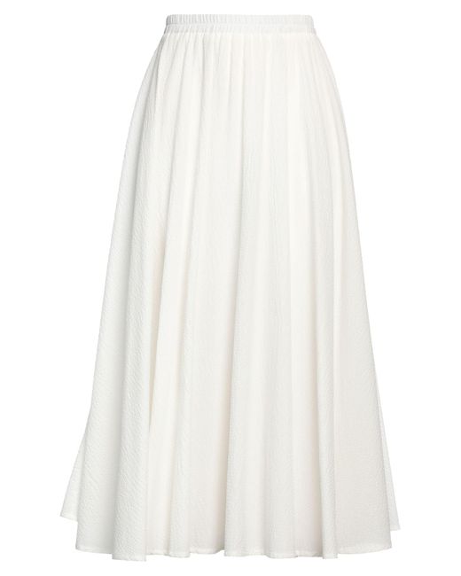 Niu White Midi Skirt