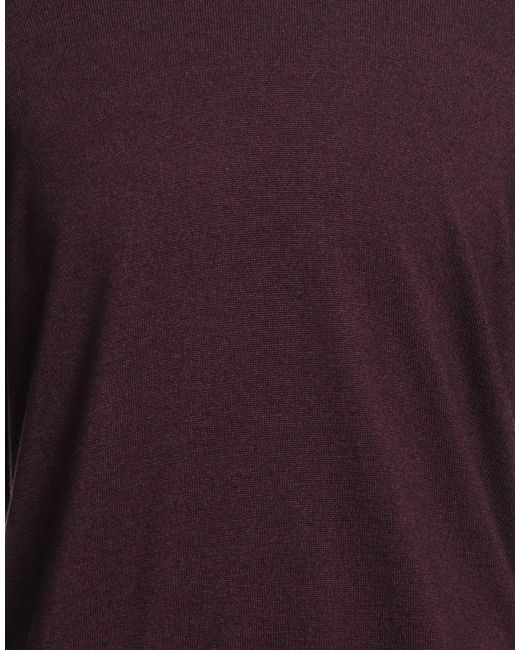 Drumohr Purple Jumper for men